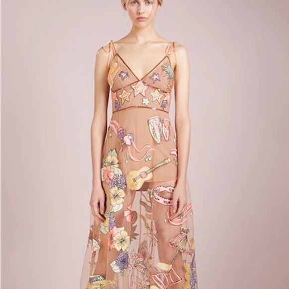 For Love & Lemons Sheer Cuba Dress - Picture 5 of 5